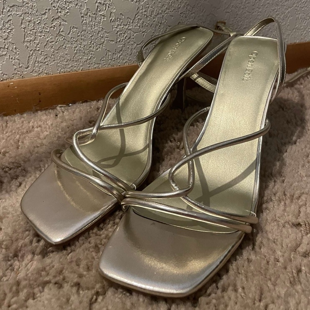 Gold heels
